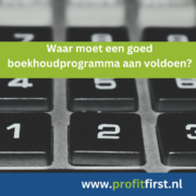 Boekhoudprogramma